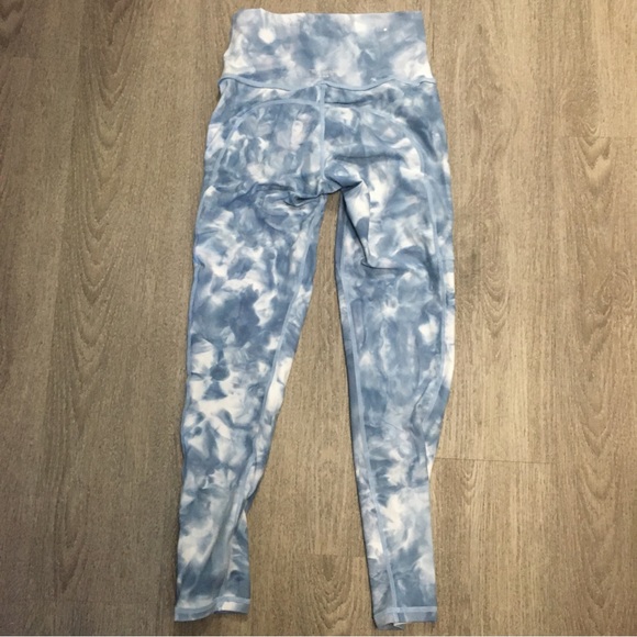 Light Blue Aerie Tidied Leggings - Picture 3 of 5